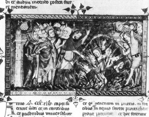 1349_burning_of_Jews-European_chronicle_on_Black_Death